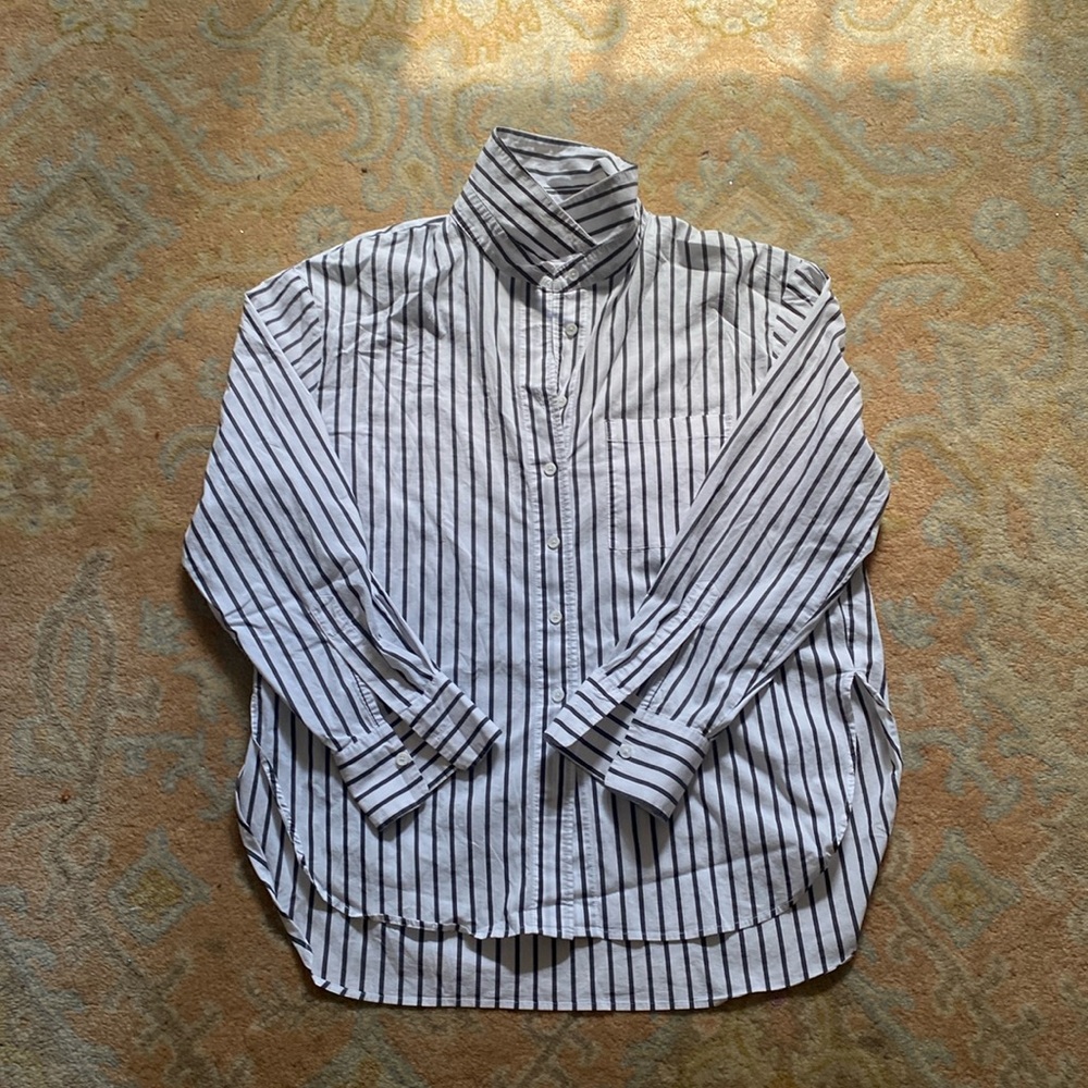 Reformation Will button down M black and white